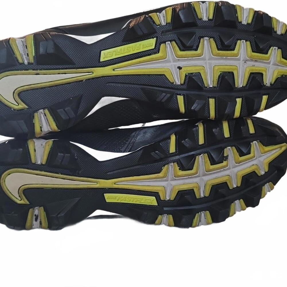 Nike Black and White Alpha Shark Men's Athletic Shoes Foot Ball cleats Size 9 - Picture 5 of 7